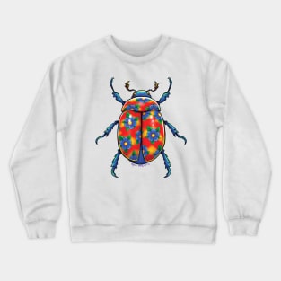 hawaiian shirt beetle Crewneck Sweatshirt